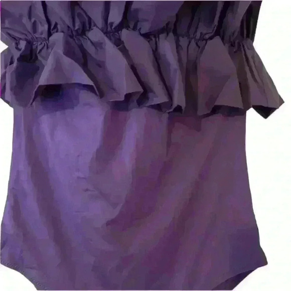 NWT Zara Ruffle Swimsuit- Sold Out Everywhere 💜 - Picture 8 of 9